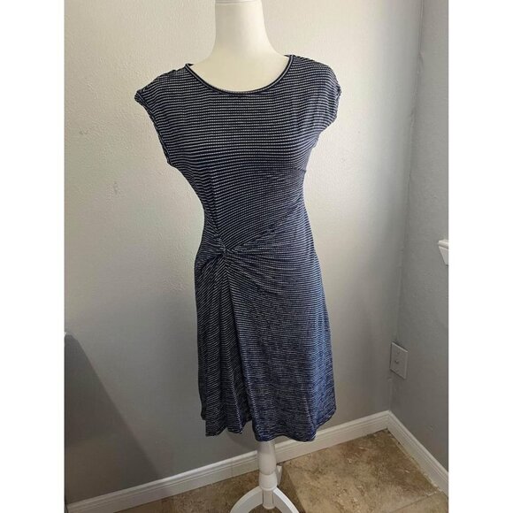 Max Studio short knit dress striped pattern size small - Picture 1 of 8